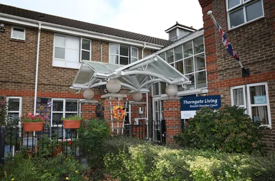 Russell Churcher Court - outside view of care home